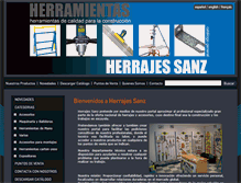 Tablet Screenshot of herrajessanz.com